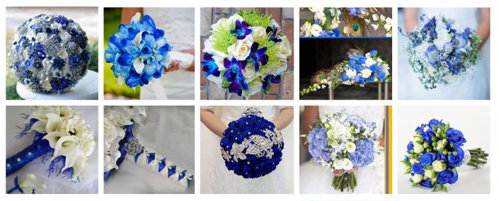 Blue Bouquets