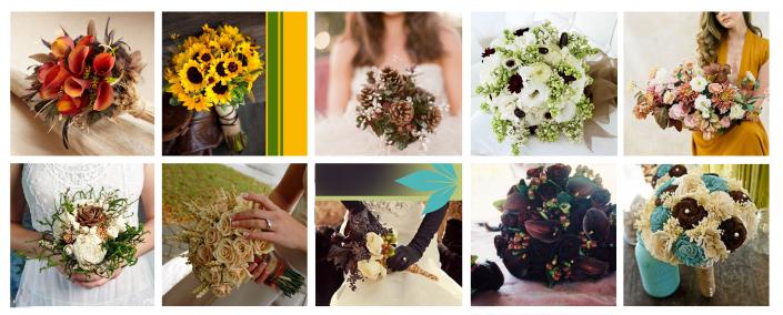 Brown Bouquets