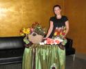 Flower Cart for events in Victoria Christmas Parties, Birthdays, Reunions, Hotel Events, Catered Events. 